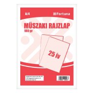Rajzlap műszaki DIPA A/4 25 ív 180g