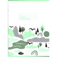 Sima füzet A/4 80-32 Tájkép