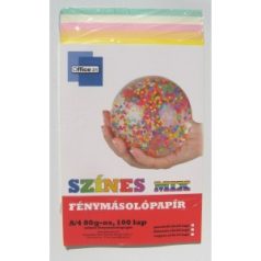 Színes fénymásolópapír MIX pasztell színek 5x20 lap