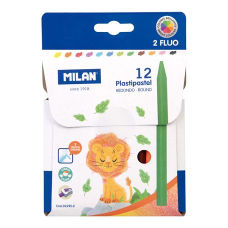 Milan zsírkréta készlet 12 darabos