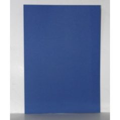 Kétoldalas karton A/4 sötétkék