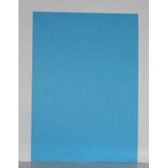 Kétoldalas karton A/4 mélykék