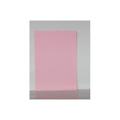 Kétoldalas karton A/4 pasztell flamingó pink
