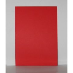 Kétoldalas karton A/4 piros