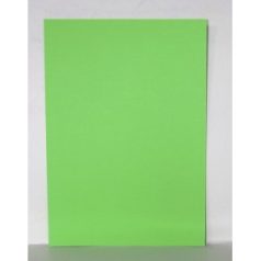 Kétoldalas karton A/4 lime zöld