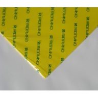 Kétoldalas karton 50 x 70 cm aranysárga