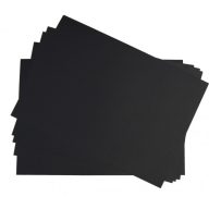 Kétoldalas karton A/3 fekete