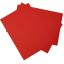 Kétoldalas karton A/3 piros
