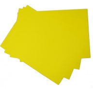 Kétoldalas karton A/3 aranysárga