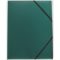 Műanyag gumis mappa A/4 - zöld
