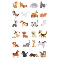 Háziállatos matrica