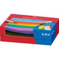 Faber Castell tégelyes tempera 6 x 20 ml