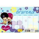 Órarend tutti cuti kék