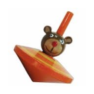 Állatos pörgettyű maci