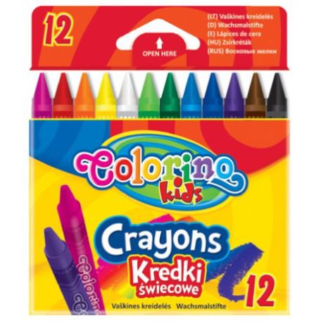 Colorino Kids zsírkréta 12 darabos készlet