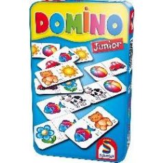Domino Junior Képes dominó fémdobozban