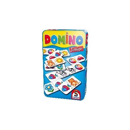 Domino Junior Képes dominó fémdobozban
