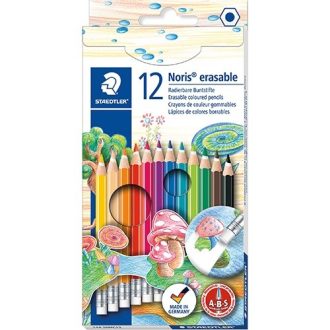   Staedtler Noris Club radíros színes ceruza készlet 12 darabos