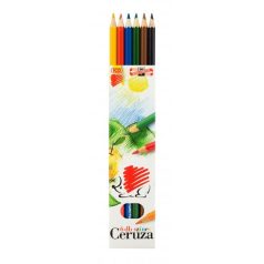 Süni hatszögletű színes ceruza 6 darabos