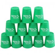 Sport pohár 12 darabos készlet Zöld