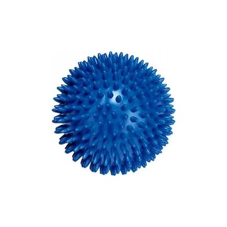 Masszázs labda erősített 10 cm - kék