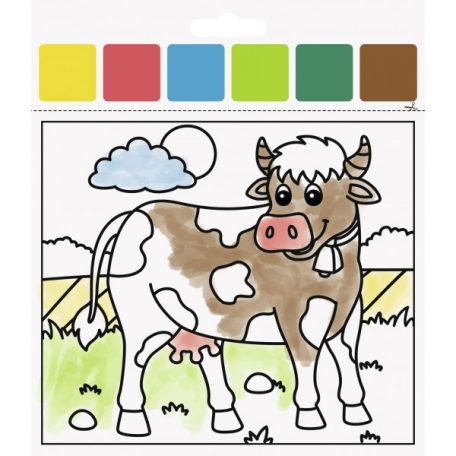 Heyda vízzel színező Farm állatok