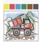 Heyda vízzel színező Járművek