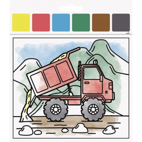 Heyda vízzel színező Járművek