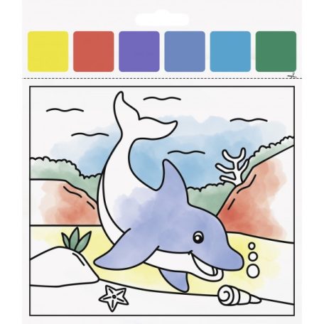 Heyda vízzel színező Tengeri állatok