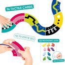 Fűzhető tapintós kártyák