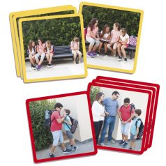 Iskolai zaklatás (bullying) képkártyák