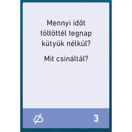 Uralom a mobilom beszélgetőkártya