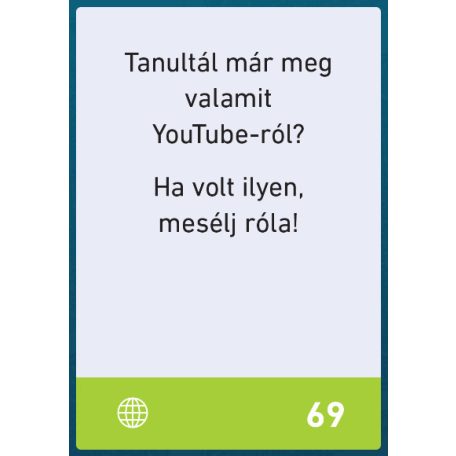 Uralom a mobilom beszélgetőkártya