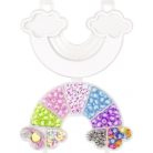 Gyöngyfűző készlet szivárvány