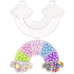 Gyöngyfűző készlet szivárvány