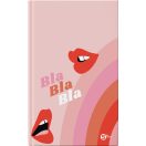 Kemény fedeles A/4 vonalas füzet vegyes mintával