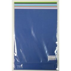 Kétoldalas karton A/3 vegyes színekben 10 ív