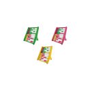 Abakusz műanyag 15 x 15 cm, vegyes színekben