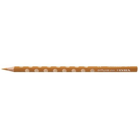 Lyra Groove háromszög slim színes ceruza középbarna