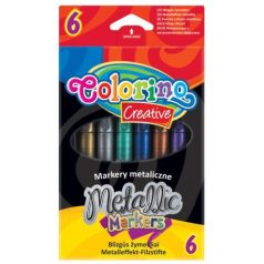 Colorino Creative 6 darabos metál filctollkészlet