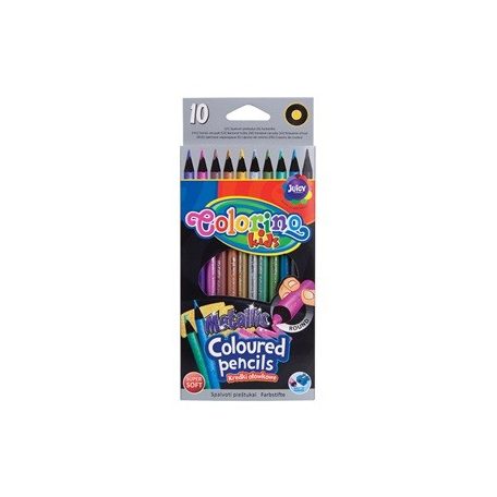  Colorino metallic 10 darabos színes ceruza készlet