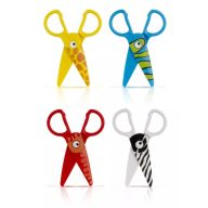 Állatos Colorino bébi és gyerekolló 12,5cm 