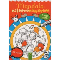 Mandala kifestőkönyvem matricával 5 éves kortól