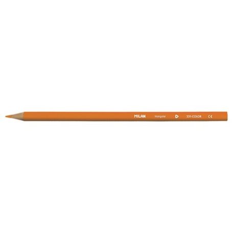 Milan színes ceruza háromszögletű vékony narancssárga
