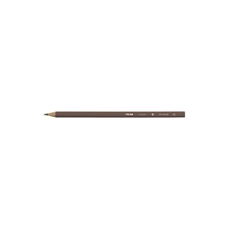 Milan színes ceruza háromszögletű vékony barna