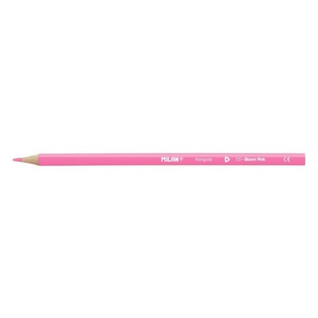 Milan színes ceruza háromszögletű vékony rózsaszín