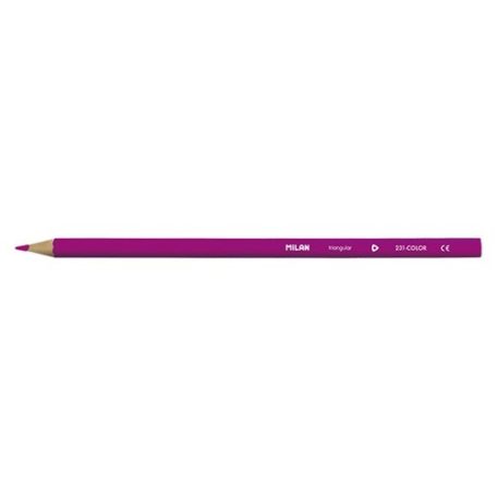 Milan színes ceruza háromszögletű vékony lila