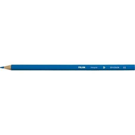 Milan színes ceruza háromszögletű vékony kék