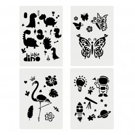 Jolly Airbrush textilfestő készlet