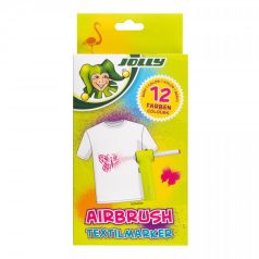 Jolly Airbrush utántöltő textilfilc készlet 12 darabos